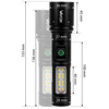 Latarka akumulatorowa taktyczna 260lm 5W LED SMD Vayox VA0181