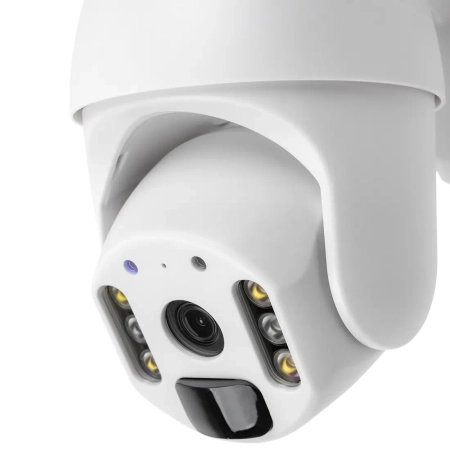 OUTLET Zewnętrzna kamera obrotowa WiFi z panelem słonecznym solarna Spacetronik Smart Life Tuya SL-C61