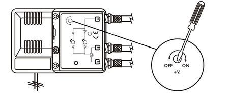 tV-Verstärker Spacetronik SPA-22X2 FM/VHF UHF 12V