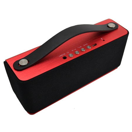 Aluminiowe głośniki bluetooth Spacetronik X05 Red