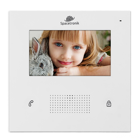 Zestaw wideodomofonowy jednorodzinny z monitorem 4,3" Spacetronik DiO