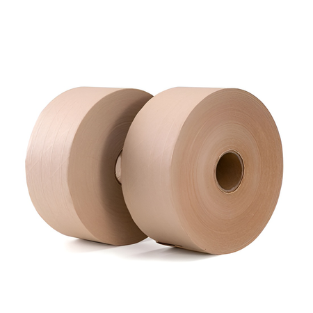 Ekologiczna taśma papierowa z Kraftowego papieru aktywowana wodą 70 mm / 137 m Bublaki BT-W700R