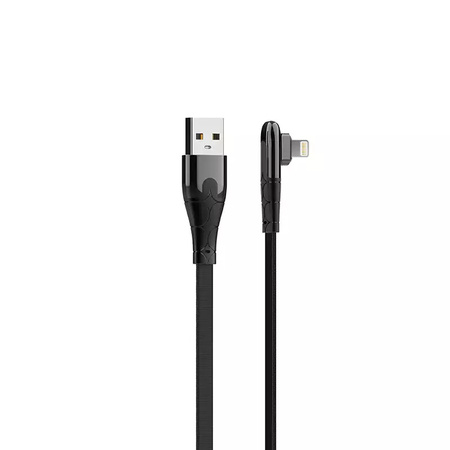 USB-A/Lightning Kabel LDNIO 90st Winkel 1m LS581L