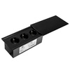 Gniazdka chowane w blacie Spacetronik SPS-S33B COMPACT