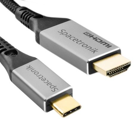 Kabel USB-C 3.1 HDMI 4K Spacetronik KCH-SPA020 2m