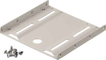 Adapter montażowy dysku twardego 2,5" w gnieździe 3,5" beżowy/szary Goobay