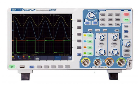 Oscyloskop cyfrowy 4-kan USB 60MHz PeakTech 1340