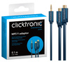 CLICKTRONIC Adapter Klinke 35mm - 2xRCA