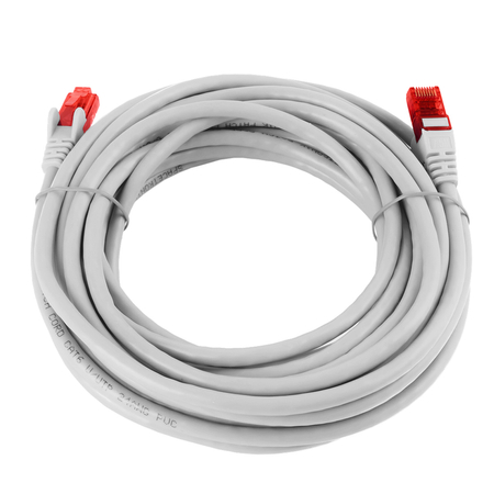 RJ45 CAT 6 U/UTP AWG24 weiß 75m Kabel