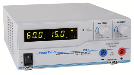 60V 15A PeakTech USB-Labornetzteil 1585