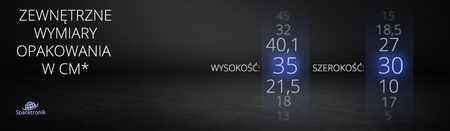 Torba powietrzna, opakowanie nadmuchiwane BAB-71_60, typ kapsuła