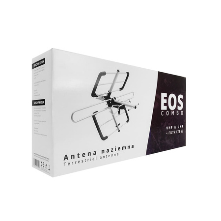 DVB-T2 Spacetronik EOS Combo Schwarz Aktiv-Antenne