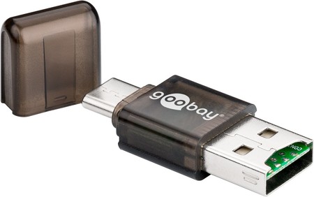 USB 2.0 microSD-Speicherkartenleser Goobay