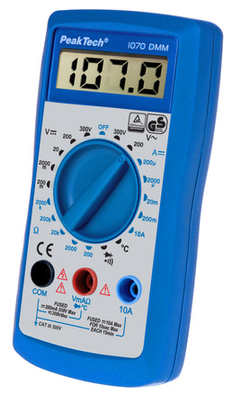 PeakTech 1070 Digitales 10A AC DC Multimeter