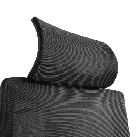 Krzesło biurowe ergonomiczne Spacetronik BARD czarne OUTLET