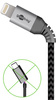 Kabel USB 2.0 - Apple Lightning Plug (8-pin) OPLOT TEKSTYLNY Goobay 0,5m