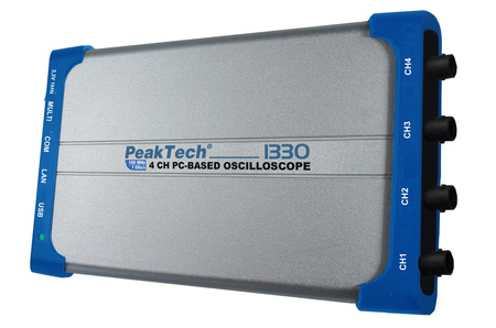 PC-Oszilloskop 4-ch. USB 100 MHz PeakTech 1331