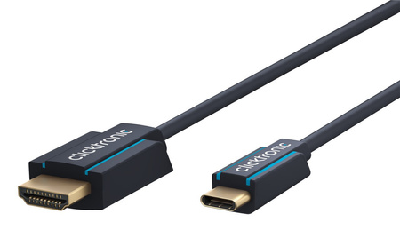CLICKTRONIC USB-C - HDMI 2.0 4K 60Hz 3m Kabel