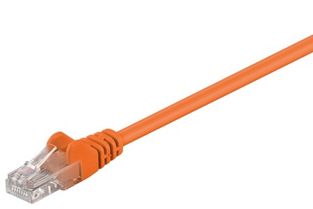 LAN Patchkabel CAT 5E 05m orange