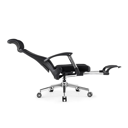 Ergonomiczny fotel biurowy z podnóżkiem Spacetronik ALVA