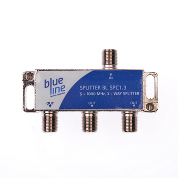 blauer Leitungsteiler SPC 1.3 - 5-1000 MHZ