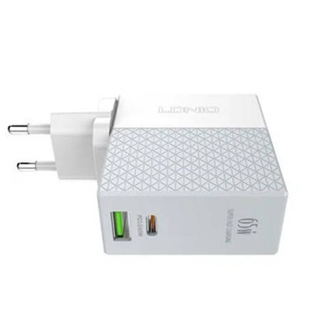 USB 65W PD QC3.0 2-Port-Ladegerät für Notebooks