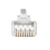 RJ45 cat7 S/FTP-Durchgangsstecker PT-RJ457SFT-15 x10