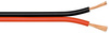 Goobay 2x25mm CCA Lautsprecherkabel 25m schwarz-rot