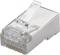 Wtyk sieciowy RJ45 8P8C CAT 6 Ekranowany