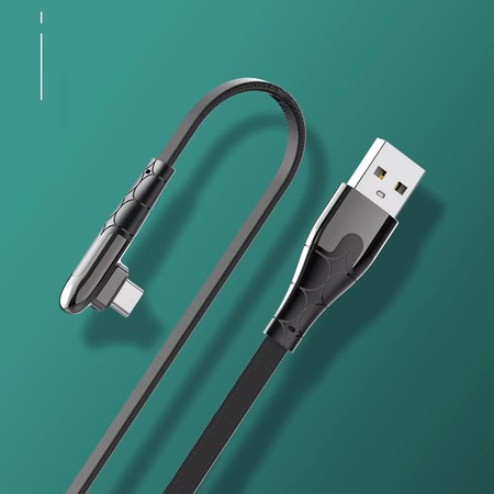 USB-A - USB-C LDNIO Winkelkabel 90st 1m LS581C