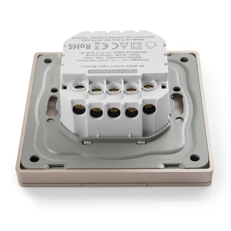Przełącznik Smart 2x TUYA SL-ES21 Golden Charm