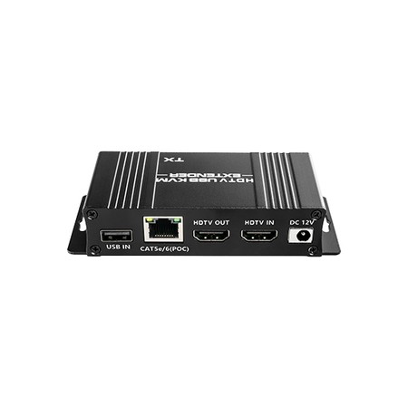 HDMI KVM auf LAN-RJ45 USB Konverter 60m Spacetronik