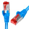 RJ45 CAT 6 S/FTP AWG27 LSZH blau 30m Kabel