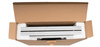 Uchwyt Rack ścienny 19" 2U 330mm Czarny