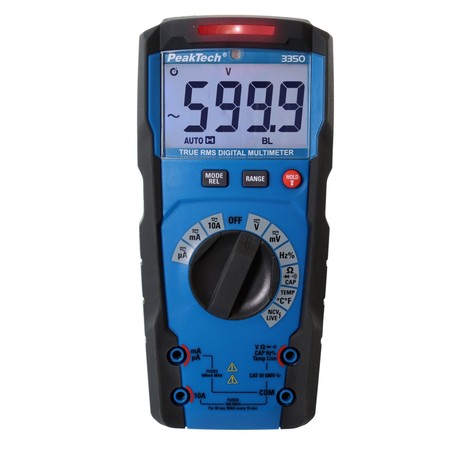 PeakTech 3350 Digitalmultimeter 10A 600V Diode