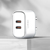Oryginalna ładowarka iPhone, iPad, iPoD 2xUSB-C MFI 35W kabel USB-C + Lightning