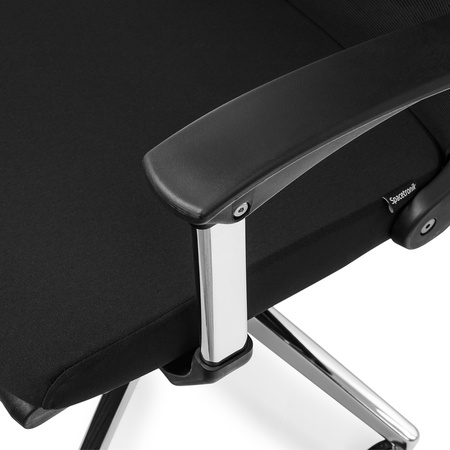 Ergonomiczny fotel biurowy z podnóżkiem Spacetronik ALVA