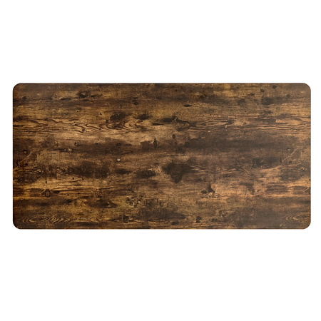 Blat biurka 140x70x1.8 cm Brązowy Rustic