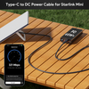 Kabel adapter zasilania USB-C na DC 2.5/5.5 100cm