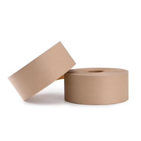 Ekologiczna taśma papierowa z Kraftowego papieru aktywowana wodą 70 mm / 137 m Bublaki BT-W700R
