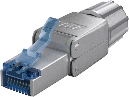 RJ45 8P8C CAT6A STP Twisted-Pair Netzwerkstecker Goobay