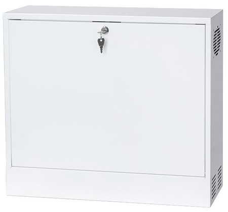 19'' 2U Rackmount Gehäuse 350x130mm WHITE vertikal