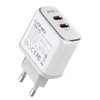 Oryginalna ładowarka iPhone, iPad, iPoD 2xUSB-C MFI 35W kabel USB-C + Lightning
