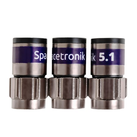 Spacetronik TV-FS01 selbstverdichtender F-Stecker 10St