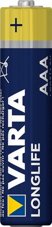 VARTA Longlife Standard-Batterie LR03 AAA 15V 4St