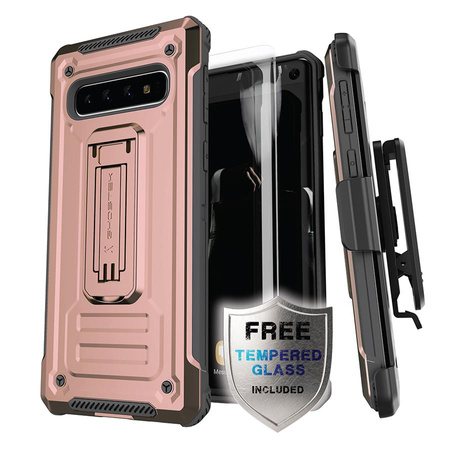 Etui Iron Armor 2 Samsung Galaxy S10 różowy