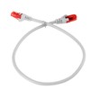 RJ45 CAT 6 U/UTP AWG24 weiß 05m Kabel