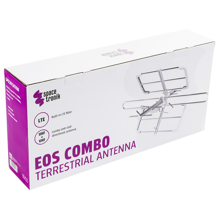 Antena DVB-T2 Spacetronik EOS Combo Black