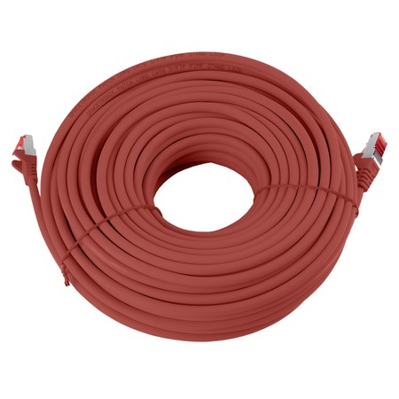 RJ45 CAT 6 S/FTP AWG27 LSZH rot 15m Kabel