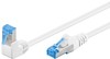 LAN Patchcord CAT 6A S/FTP 1x90 weiß 10m